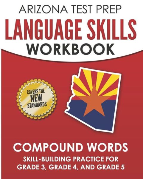 Cover for A Hawas · Arizona Test Prep Language Skills Workbook Compound Words (Paperback Book) (2018)