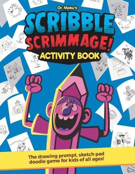 Cover for Moku · Scribble Scrimmage Activity Book (Paperback Book) (2018)