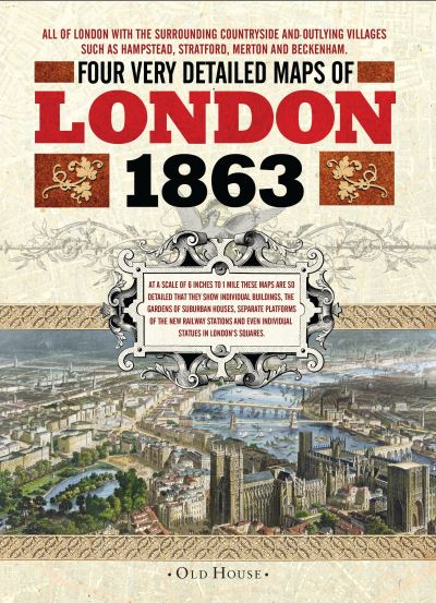 Cover for Stanford Edward · Street Maps of Victorian London  1863 (Poster) (2013)