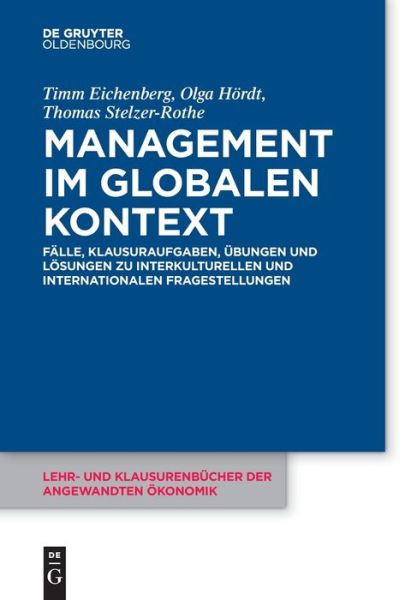 Cover for Timm Eichenberg · Management Im Globalen Kontext (Paperback Book) (2022)