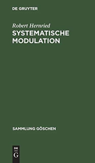 Cover for Robert Hernried · Systematische Modulation (Book) (1950)