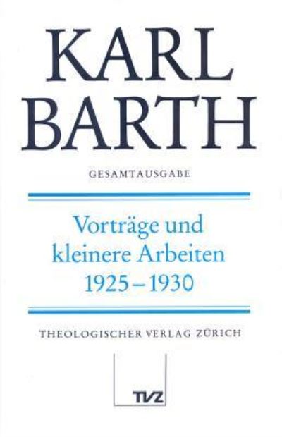 Gesamtausg.24 Vortr.1925-30 - K. Barth - Other -  - 9783290109523 - December 31, 1994