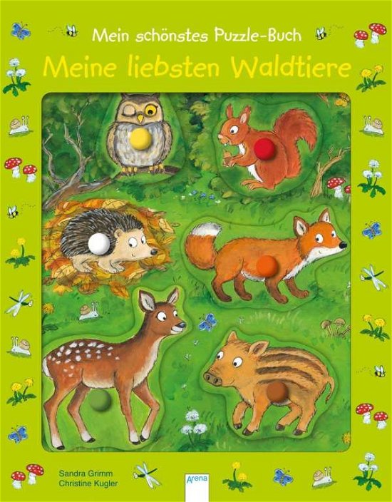 Mein schönstes Puzzle-B.Waldtiere - Grimm - Bøker -  - 9783401714523 - 