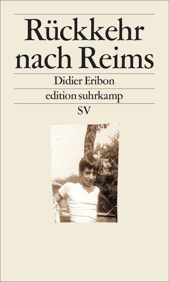 Cover for Didier Eribon · Ruckkehr nach Reims (Taschenbuch) (2016)