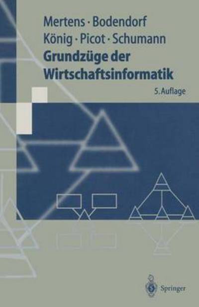 Cover for Mertens · Grundzüge der Wirtschaftsinform (Book)