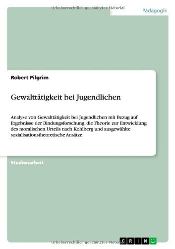 Cover for Pilgrim · Gewalttätigkeit bei Jugendliche (Buch) [German edition] (2009)