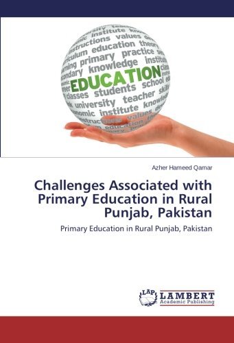 Cover for Azher Hameed Qamar · Challenges Associated with Primary Education in Rural Punjab, Pakistan (Paperback Book) (2014)