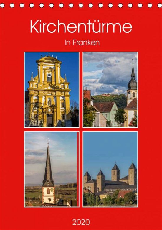 Kirchentürme in Franken (Tischkale - Will - Bøker -  - 9783670848523 - 