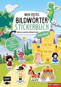 Cover for Edition Michael Fischer · Mein erstes Bildwörter-Stickerbuch - Märchen (Pocketbok) (2021)