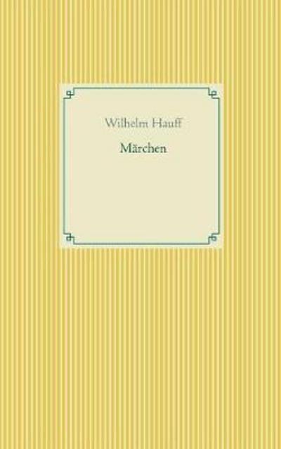 Cover for Hauff · Märchen (Book) (2018)
