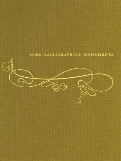 Cover for Lee Hendrix · Mira Calligraphiae Monumenta (Hardcover Book) [German edition] (2020)