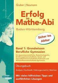 Cover for Gruber · Erfolg im Mathe-Abi Baden-Württe (Book)