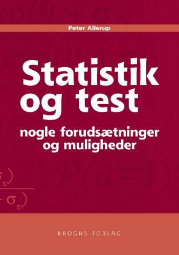 Cover for Peter Allerup · Statistik og test (Sewn Spine Book) [1th edição] (2005)