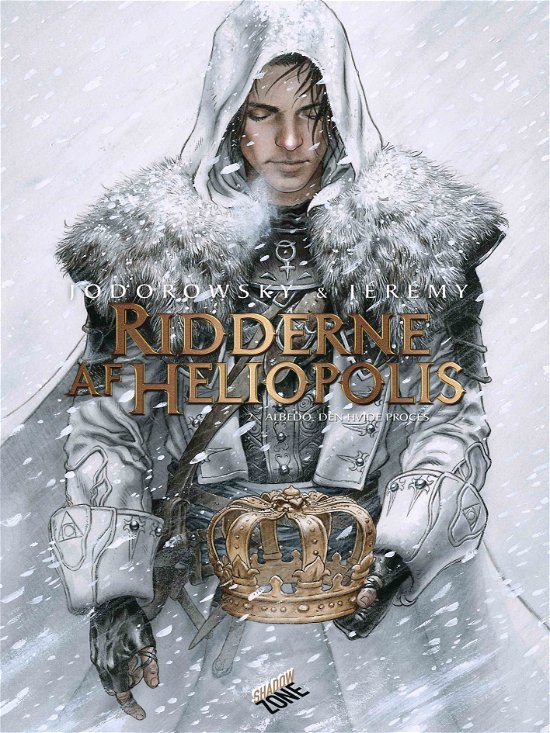 Cover for Jodorowsky &amp; Jérémy · Ridderne af Heliopolis: Ridderne af Heliopolis 2 - Albedo, den hvide proces (Bound Book) [1º edição] (2020)