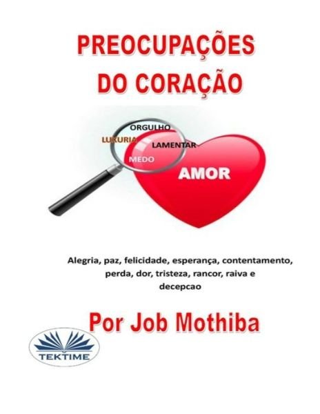 Cover for Job Mothiba · Preocupacoes do Coracao (Paperback Bog) (2019)
