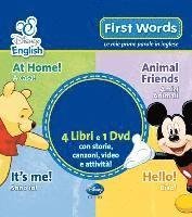 Cover for Walt Disney · First Words. Le Mie Prime Parole In Inglese. Ediz. Bilingue. Con DVD (Bok)