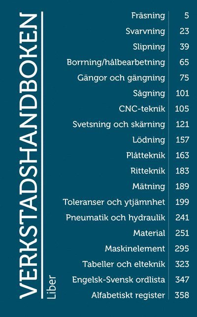 Nils-Olof Eriksson · Verkstadshandboken (Bok) (2024)