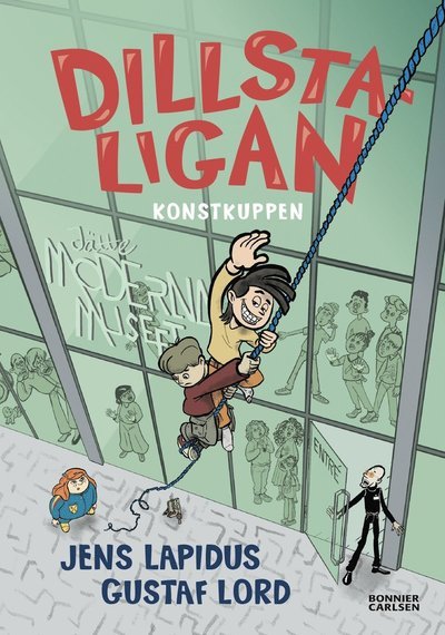 Cover for Jens Lapidus · Dillstaligan: Konstkuppen (Gebundesens Buch) (2020)