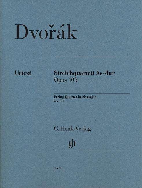 Cover for Dvorak · Streichquartett As-dur op. 105 (Bog)