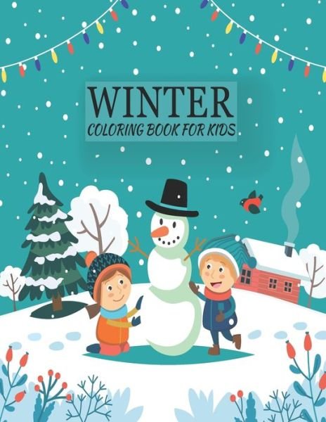 Cover for Nahid Book Shop · Winter coloring book for kids (Paperback Bog) (2020)