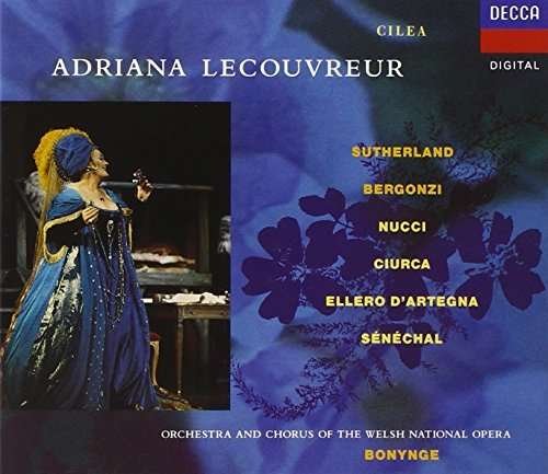 Cilea: Adriana Lecouvreur - Sutherland / Bergonzi / Bonynge / Welsh - Musiikki - DECCA - 0028942581524 - perjantai 2. marraskuuta 2001