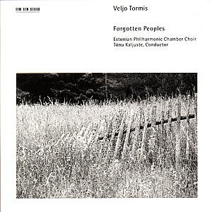 Cover for Estlands Filharm. Kammerkor · Forgotten Peoples (CD) (1992)