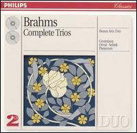 Brahms: Trios - Beaux Arts Trio and Others - Musiikki - CHAMBER MUSIC - 0028943836524 - keskiviikko 26. maaliskuuta 2003