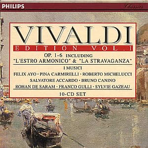 Cover for I Musici · Vivaldi Edition Vol. 1 - Op. 1 (CD) (2001)