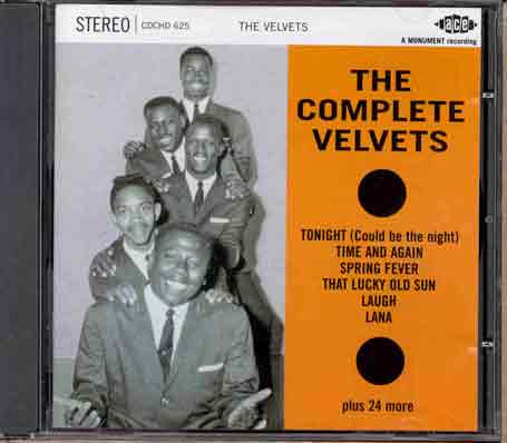 The Complete - Velvets - Musiikki - ACE RECORDS - 0029667162524 - perjantai 29. maaliskuuta 1996