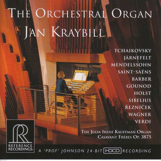 Cover for Jan Kraybill · Orchestral Organ (CD) (2019)