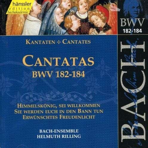 Cover for Bach / Gachinger Kantorei / Rilling · Sacred Cantatas Bwv 182-184 (CD) (2000)