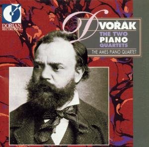 Cover for Dvorak / Ames Quartet · Piano Quartet Opus 23 &amp; 87 (CD) (1993)