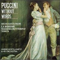 Puccini Without Words - G. Puccini - Musik - SONY MUSIC ENTERTAINMENT - 0074644628524 - 30. juni 1990