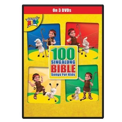 Cover for Cedarmont Kids · 100 Singalong Bible Songs for Kids (CD) (2021)