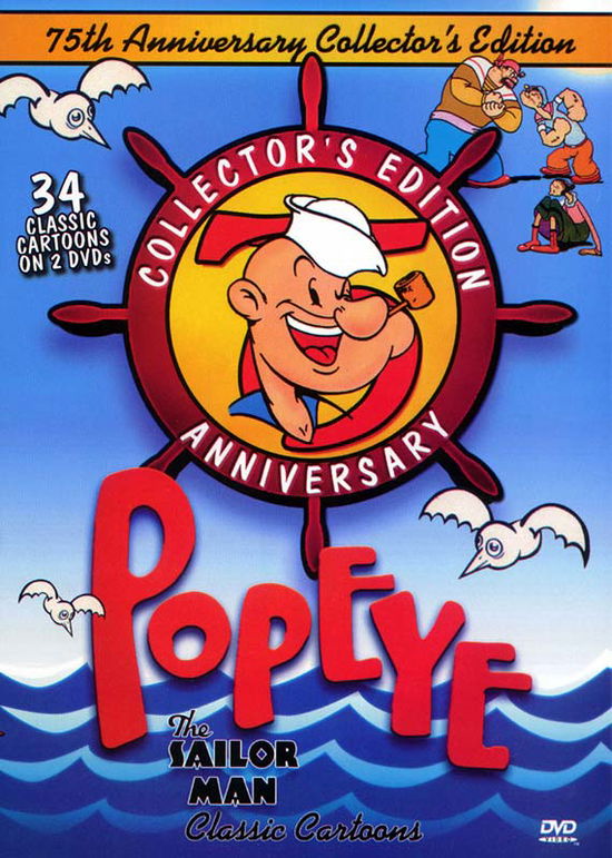 Cover for Feature Film · Popeye: 75th Anniversary (DVD) (2020)