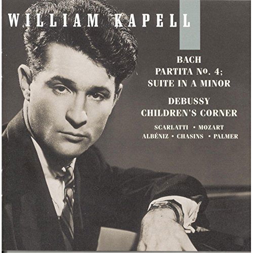 Cover for Bach / Debussy / Scarlatti / Kapell,william · Volume 6: Partita 4 / Suite in a Minor (CD) (2000)