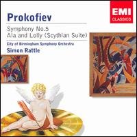 Cover for Sir Simon Rattle · Symphony No.5/Ala &amp; Lolly (CD) (2007)