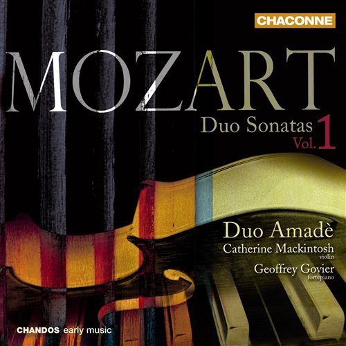 Cover for Duo Amademackintoshgovier · Mozartduo Sonatas Vol 1 (CD) (2008)