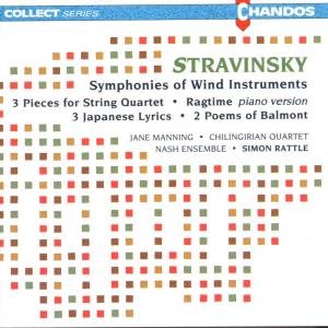 Symphonies of Wind Instruments - Stravinsky / Rattle / Nash Ensemble - Musiikki - CHN - 0095115653524 - keskiviikko 28. lokakuuta 1992