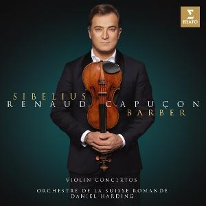 Cover for Renaud Capuçon · Sibelius &amp; Barber: Violin Concertos (CD) (2025)