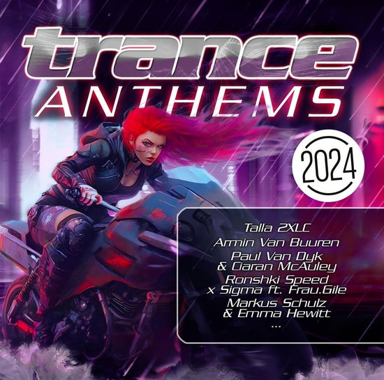 Cover for Trance Anthems 2024 (CD) (2024)