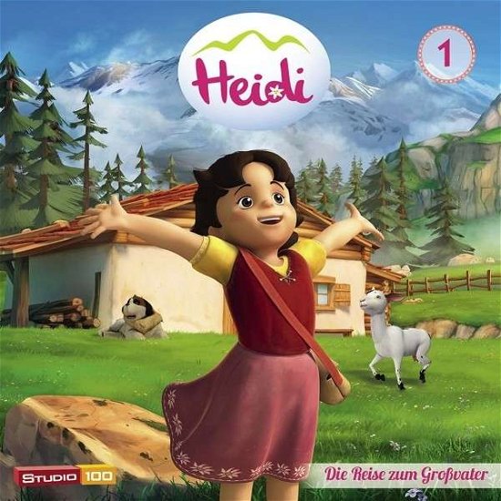 Cover for Audiobook · Heidi - Reise zum Großvater (CGI).CD (Book) (2015)