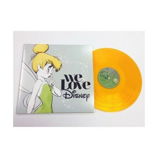 Various  We Love Disney 2LP GOLD ORANGE · We Love Disney (Limited Edition, Gold Vinyl) (2 Lp's) (LP) [Gold Deluxe edition] (2015)