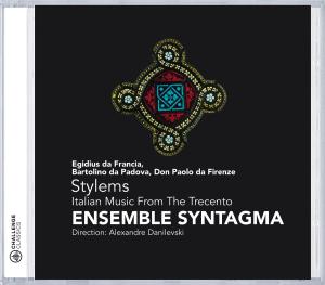 Stylems-italian Music from the Trecento - Ensemble Syntagma - Musikk - CHALLENGE - 0608917219524 - 11. september 2008