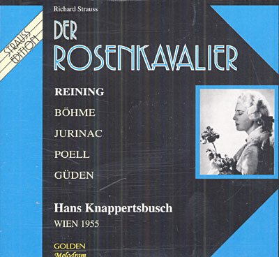 Cover for Richard Strauss · Der Rosenkavalier (CD)