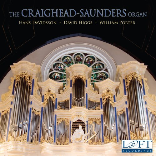 Cover for Bach,j.s. / Kennedy / Bach,c.p.e. / Davidsson · Craighead-saunders Organ (CD) (2011)
