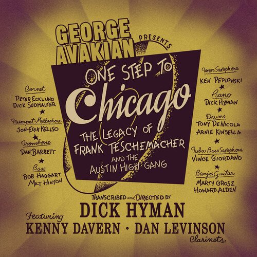 Cover for Hyman,dick / Davern,kenny · One Step to Chicago (CD) (2022)