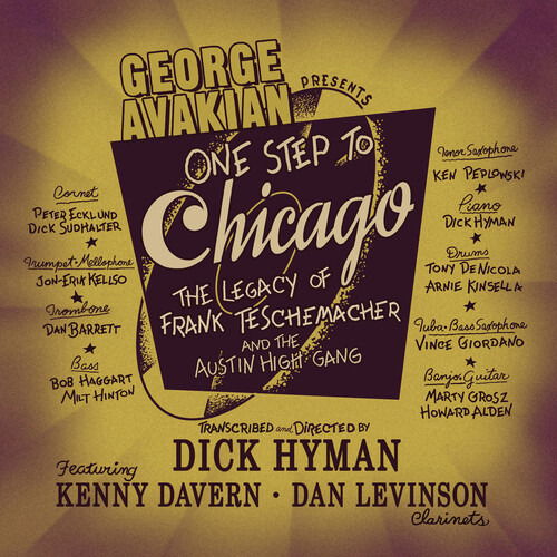 Cover for Hyman,dick / Davern,kenny · One Step to Chicago (CD) (2022)