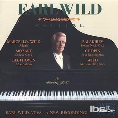 Cover for Earl Wild · Earl Wild at 88 (CD) (2012)