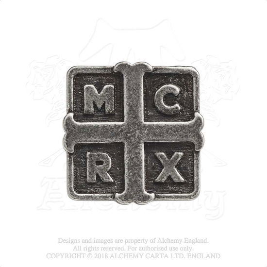 Alchemy: My Chemical Romance - Cross (Spilla) - My Chemical Romance - Produtos -  - 0664427046524 - 7 de outubro de 2019